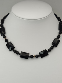 Vintage silver set of bracelet and necklace