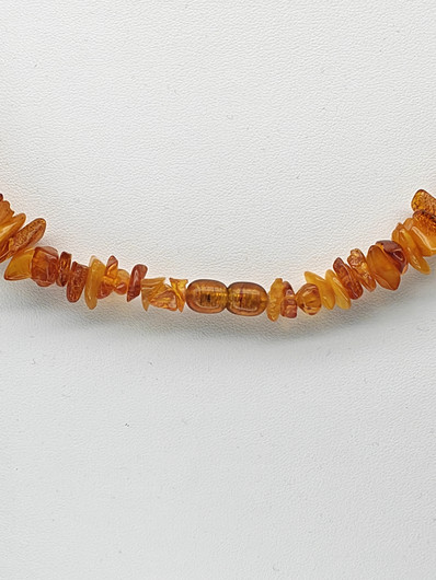 Vintage Baltic Amber necklace 65cm