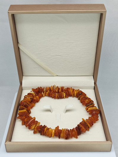 Vintage Baltic Amber necklace 65cm