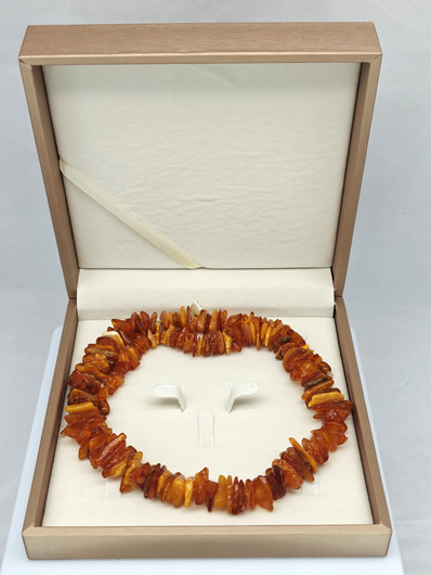 Vintage Baltic Amber necklace 65cm