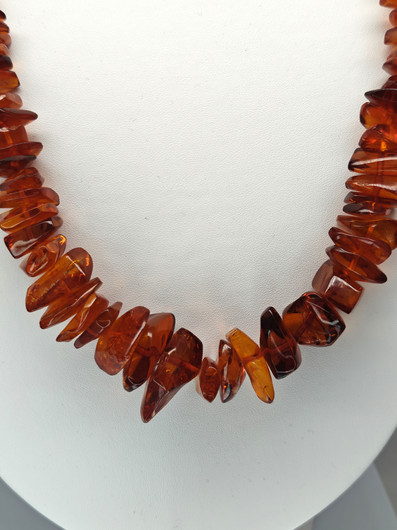 Vintage Baltic Amber necklace 70 cm