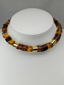 Vintage Itä-meren Meripihka helmet 40cm