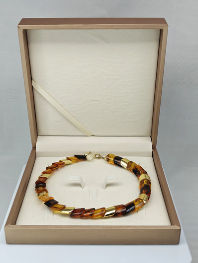 Vintage Baltic Amber necklace 40cm