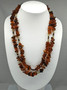 Vintage Baltic Amber necklace 71 cm