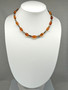 Vintage Itä-meren Meripihka kaulakoru 51 cm