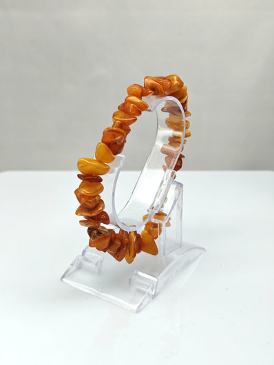 Vintage Baltic Amber set of necklace and bracelet