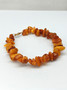 Vintage Baltic Amber set of necklace and bracelet