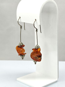 Vintage Itämeren meripihka korvakorut