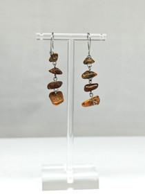 Vintage Baltic amber earrings