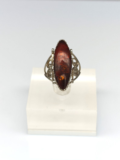 Vintage Baltic Amber ring
