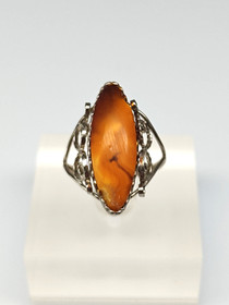 Vintage Baltic Amber ring