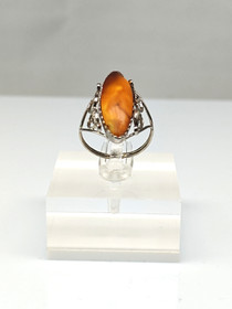 Vintage Baltic Amber ring