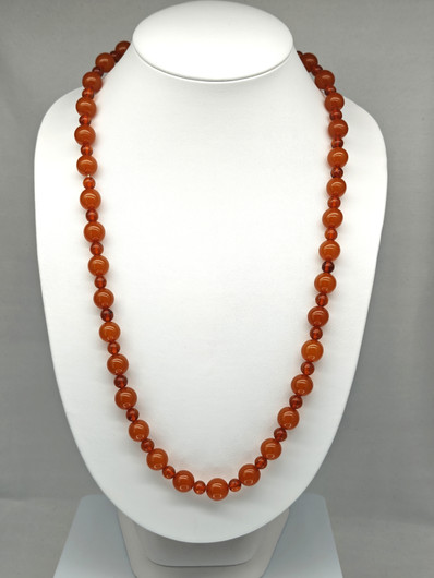 Vintage Baltic amber necklace 80 cm