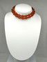 Vintage Itä-meren meripihka kaulakoru 80 cm