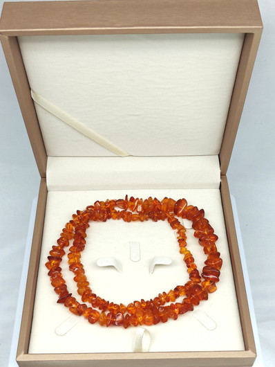 Baltic Amber necklace 72 cm