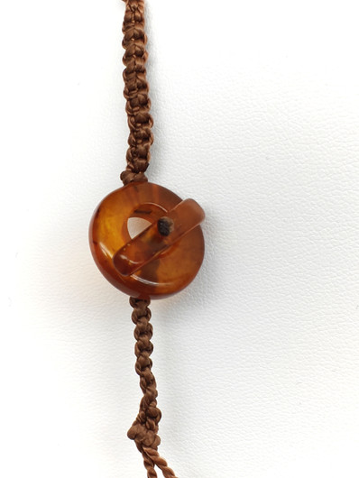 Vintage Baltic Amber necklace 62 cm