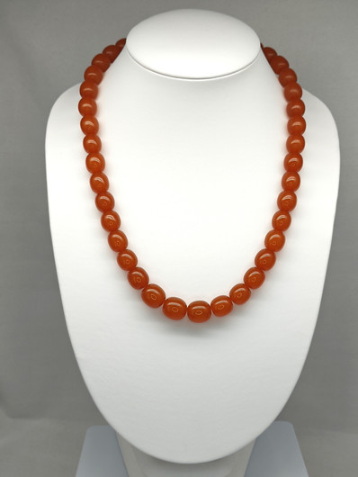 Vintage Baltic amber necklace 67 cm