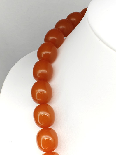 Vintage Baltic amber necklace 67 cm