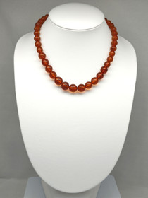 Vintage Itä-meren meripihka kaulakoru 52 cm