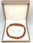 Vintage Baltic amber necklace 52 cm