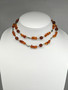 Unique Vintage Baltic Amber necklace 84 cm