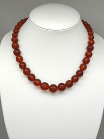 Vintage Itä-meren meripihka kaulakoru 56 cm