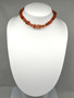 Vintage Itä-meren Meripihka kaulakoru 40 cm
