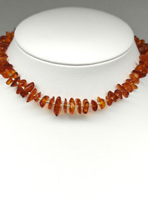 Vintage Itä-meren Meripihka kaulakoru 40 cm