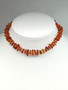 Vintage Itä-meren Meripihka kaulakoru 40 cm