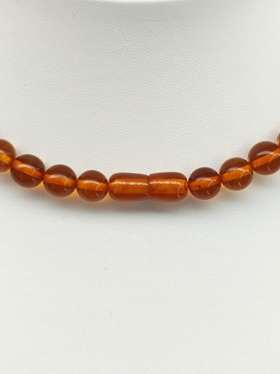 Vintage Baltic Amber necklace 48 cm