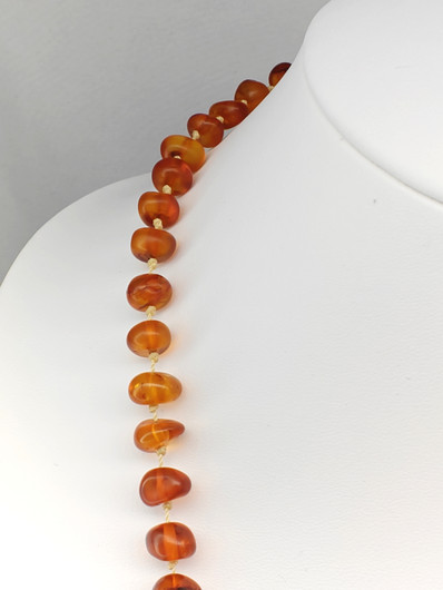 Vintage Baltic Amber necklace 70 cm