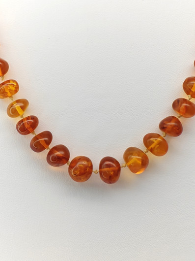 Vintage Baltic Amber necklace 70 cm