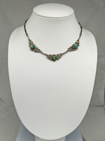 Vintage necklace with stone
