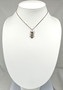 Vintage silver necklace with tiger eye