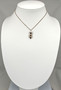 Vintage silver necklace with tiger eye