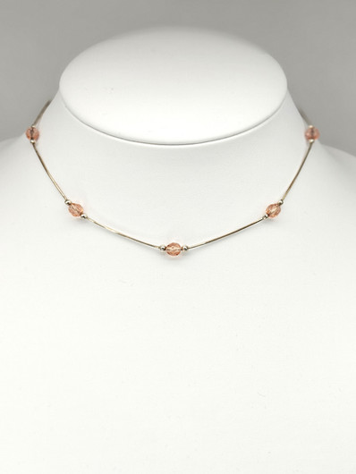 Vintage silver set of bracelet and necklace