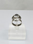 Vintage quarts silver ring  