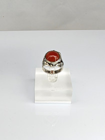 Vintage silver ring with stone