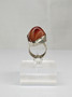 Vintage silver ring with stone