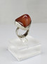 Vintage silver ring with stone