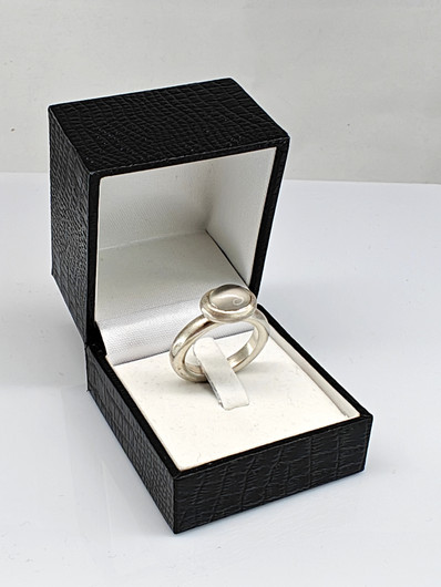 Vintage moonstone silver ring  