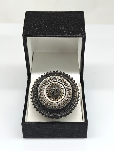 Vintage silver brooch 