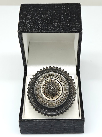 Vintage silver brooch 