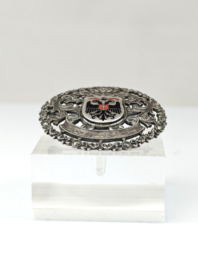 Vintage silver brooch 
