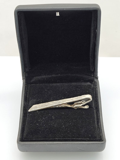 Vintage silver tie pin