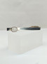 Vintage silver tie pin with quartz