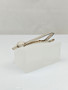 Vintage silver tie pin with quartz