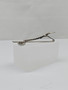Vintage silver tie pin with quartz