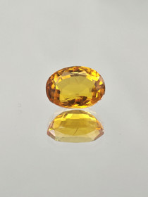 Meripihka (Burmiitti) 14 x 11 mm / 3,21 ct ovaali kuvallisella aitoustodistuksella