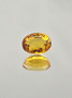 Amber (Burmite) 14 x 11 mm / 3,21 ct oval with certificate